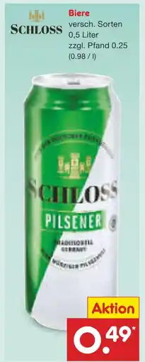 Netto Marken-Discount Schloss pilsener Angebot