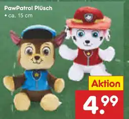 Netto Marken-Discount Pawpatrol plüsch Angebot