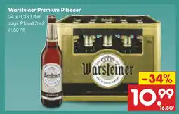 Netto Marken-Discount Warsteiner premium pilsener Angebot
