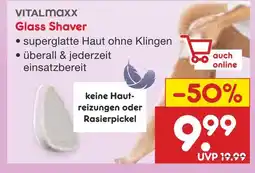 Netto Marken-Discount Vitalmaxx glass shaver Angebot