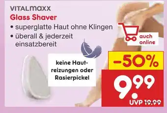 Netto Marken-Discount Vitalmaxx glass shaver Angebot