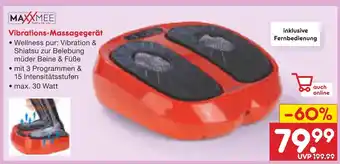 Netto Marken-Discount Maxxmee vibrations-massagegerät Angebot