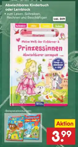 Netto Marken-Discount Abwischbares kinderbuch Angebot