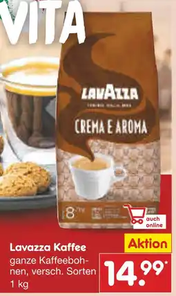Netto Marken-Discount Lavazza kaffee crema e aroma Angebot
