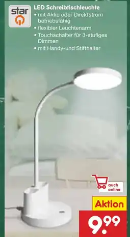 Netto Marken-Discount Star q led schreibtischleuchte Angebot