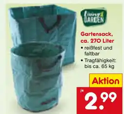 Netto Marken-Discount Gartensack Angebot
