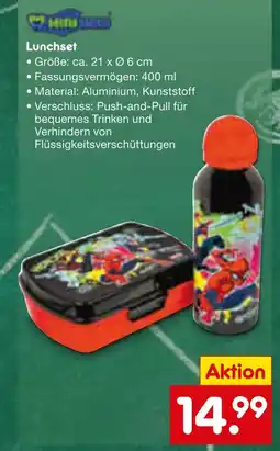Netto Marken-Discount Lunchset Angebot