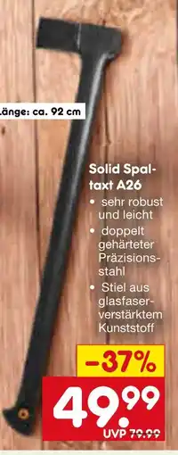 Netto Marken-Discount Solid spaltaxt a26 Angebot