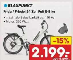 Netto Marken-Discount Blaupunkt frida / friedel 24 zoll falt e-bike Angebot