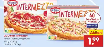 Netto Marken-Discount Dr. oetker intermezzo salami Angebot