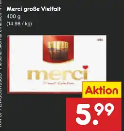 Netto Marken-Discount Merci große vielfalt Angebot