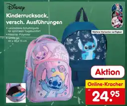 Netto Marken-Discount Disney kinderrucksack Angebot