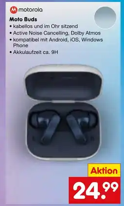 Netto Marken-Discount Motorola moto buds Angebot