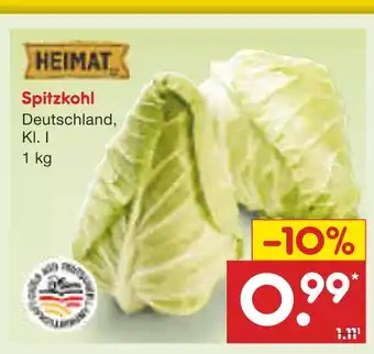 Netto Marken-Discount Spitzkohl Angebot