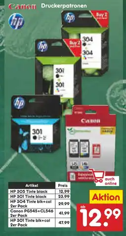 Netto Marken-Discount Hp druckerpatronen Angebot