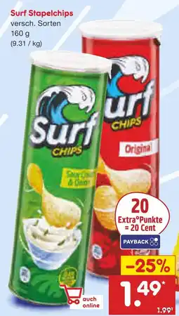 Netto Marken-Discount Surf stapelchips Angebot