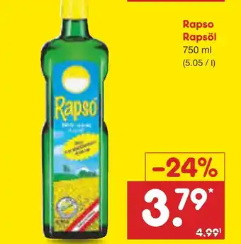 Netto Marken-Discount Rapso rapsöl Angebot