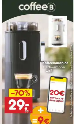 Netto Marken-Discount Coffee b kaffeemaschine Angebot