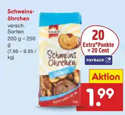Netto Marken-Discount Schweinsöhrchen Angebot