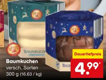 Netto Marken-Discount Baumkuchen Angebot