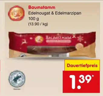 Netto Marken-Discount Baumstamm Angebot