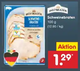 Netto Marken-Discount Hofmaier schweinebraten Angebot