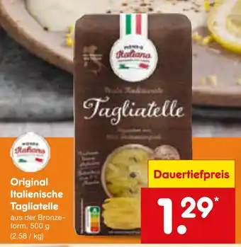 Netto Marken-Discount Original italienische tagliatelle Angebot