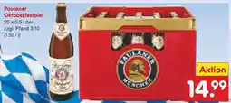Netto Marken-Discount Paulaner oktoberfestbier Angebot