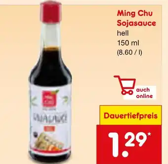 Netto Marken-Discount Ming chu sojasauce hell Angebot