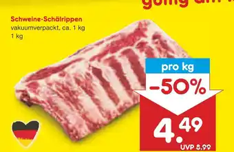 Netto Marken-Discount Schweine-schälrippen Angebot