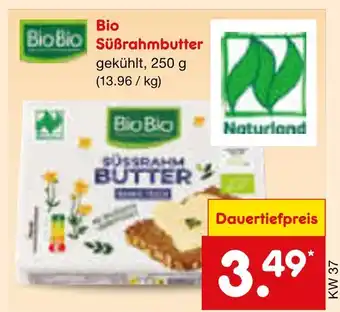 Netto Marken-Discount Biobio bio süßrahmbutter Angebot
