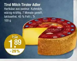V Markt Tirol milch tiroler adler Angebot