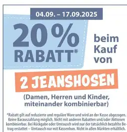 V Markt Jeanshosen Angebot