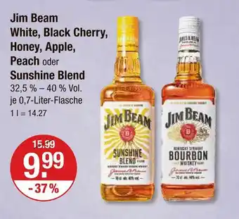 V Markt Jim beam white Angebot