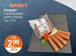 V Markt V-markt cevapcici Angebot
