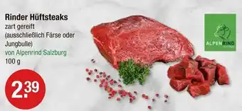 V Markt Alpenrind salzburg rinder hüftsteaks Angebot