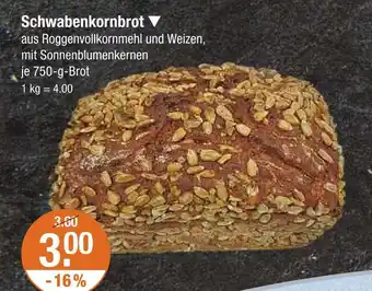 V Markt Schwabenkornbrot Angebot