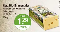 V Markt Herz bio-emmentaler Angebot