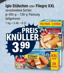 V Markt Iglo stäbchen Angebot