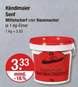 V Markt Händlmaier mittelscharf Angebot