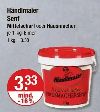 V Markt Händlmaier mittelscharf Angebot