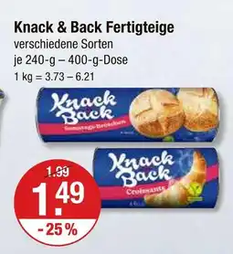 V Markt Knack & back sonntags-brötchen Angebot