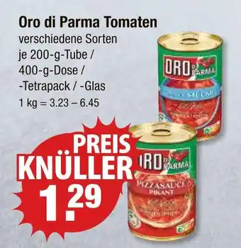 V Markt Oro di parma tomaten verschiedene sorten Angebot