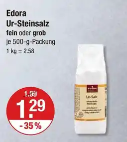 V Markt Edora ur-steinsalz fein Angebot