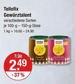 V Markt Tellofix gewürztalent kartoffel Angebot