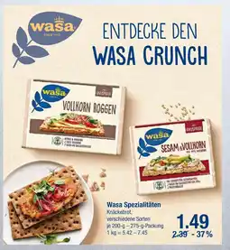 V Markt Wasa vollkorn roggen Angebot