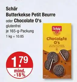 V Markt Schär butterkekse petit beurre Angebot
