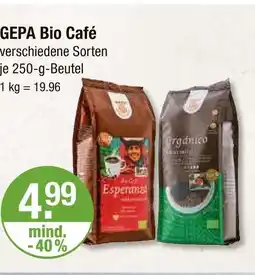 V Markt Gepa bio café esperanza Angebot