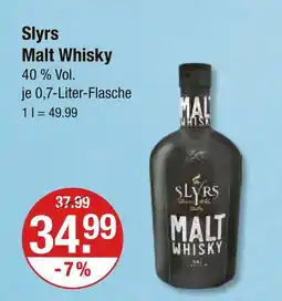 V Markt Slyrs malt whisky Angebot