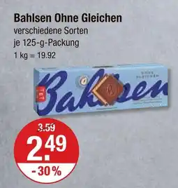 V Markt Bahlsen ohne gleichen Angebot